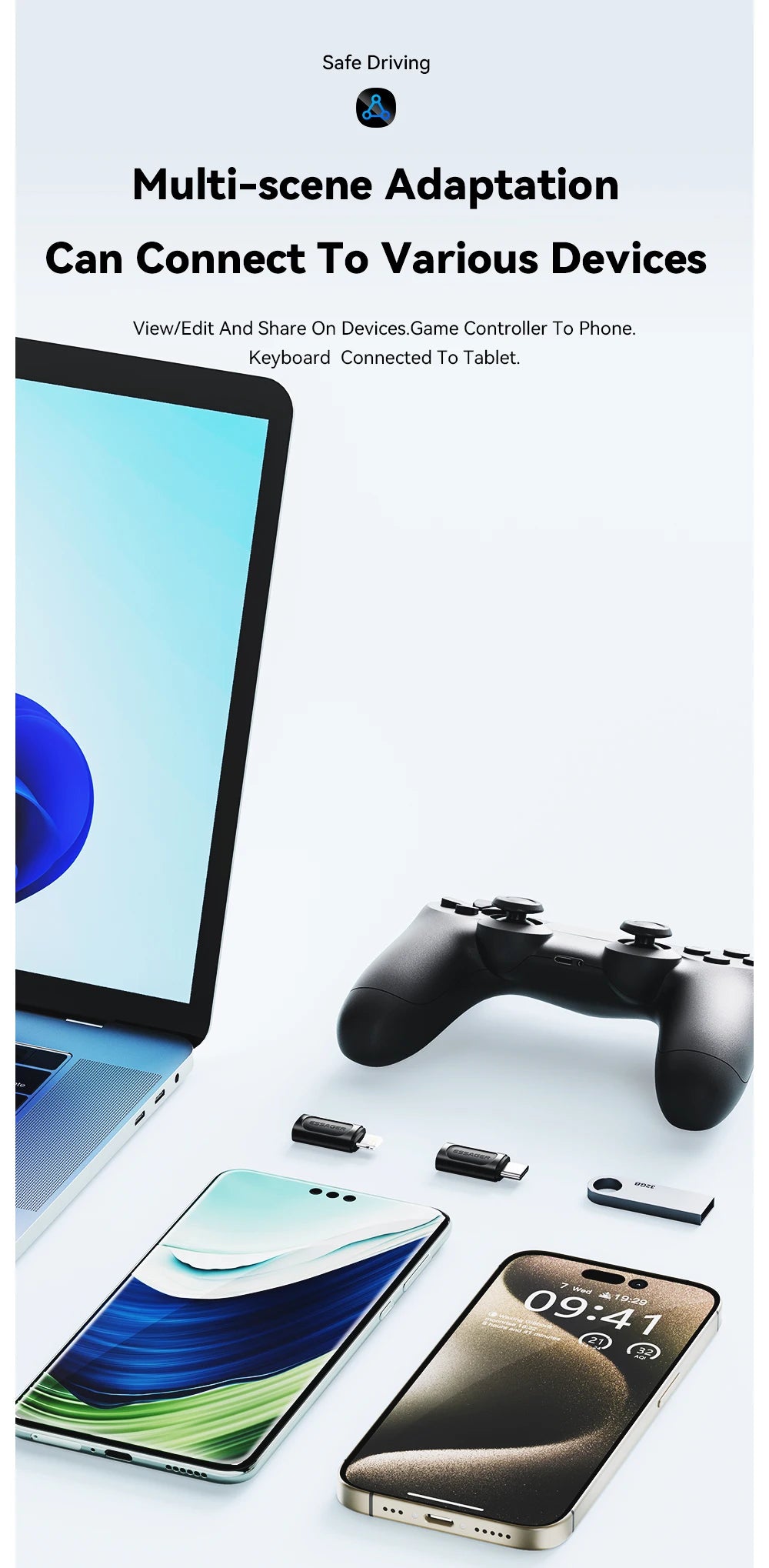 Essager Lighting To Type C OTG Adapter USB Type C To lighting PD 20W Fast Charging For iPhone 15 14 13 12 Pro Max ios Converter.