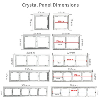 80 mm Typ Rahmen Steckdose 1/2-Wege-Wandknopfschalter USB Typ-C-Anschlüsse Steckdose EU-Standard für Deutschland DIY Teil freie Kombination.