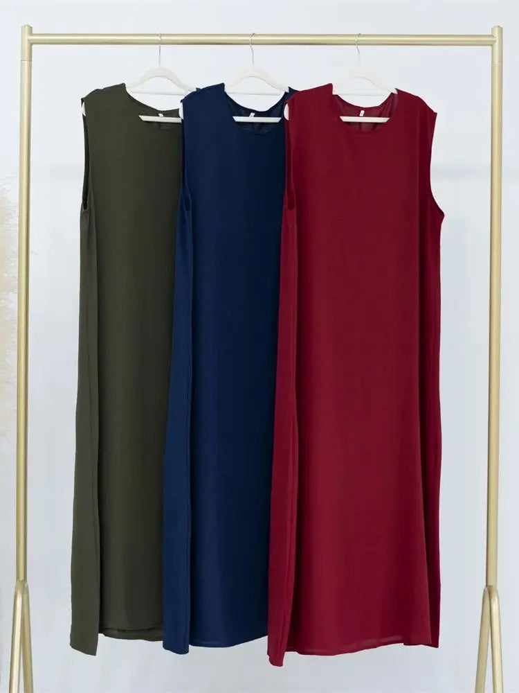 Ramadan Black White Dubai Prayer Clothes Women Turkey Islam Muslim Modest Jersey Under Abaya Dress Kebaya Robe Femme Musulmane.