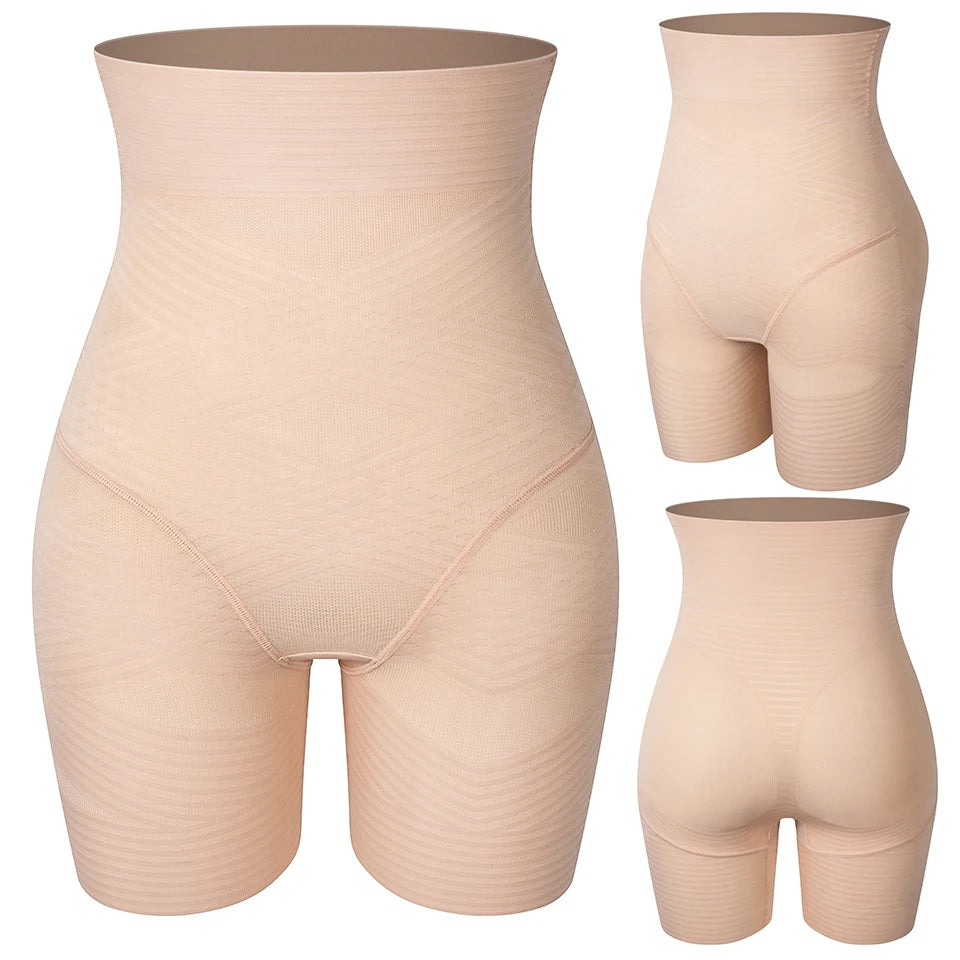 Women Body Shaper High Waisted Trainer Tummy Control Panties Butt Lifter Slimming Underwear Waist Cincher Shapewear Shorts