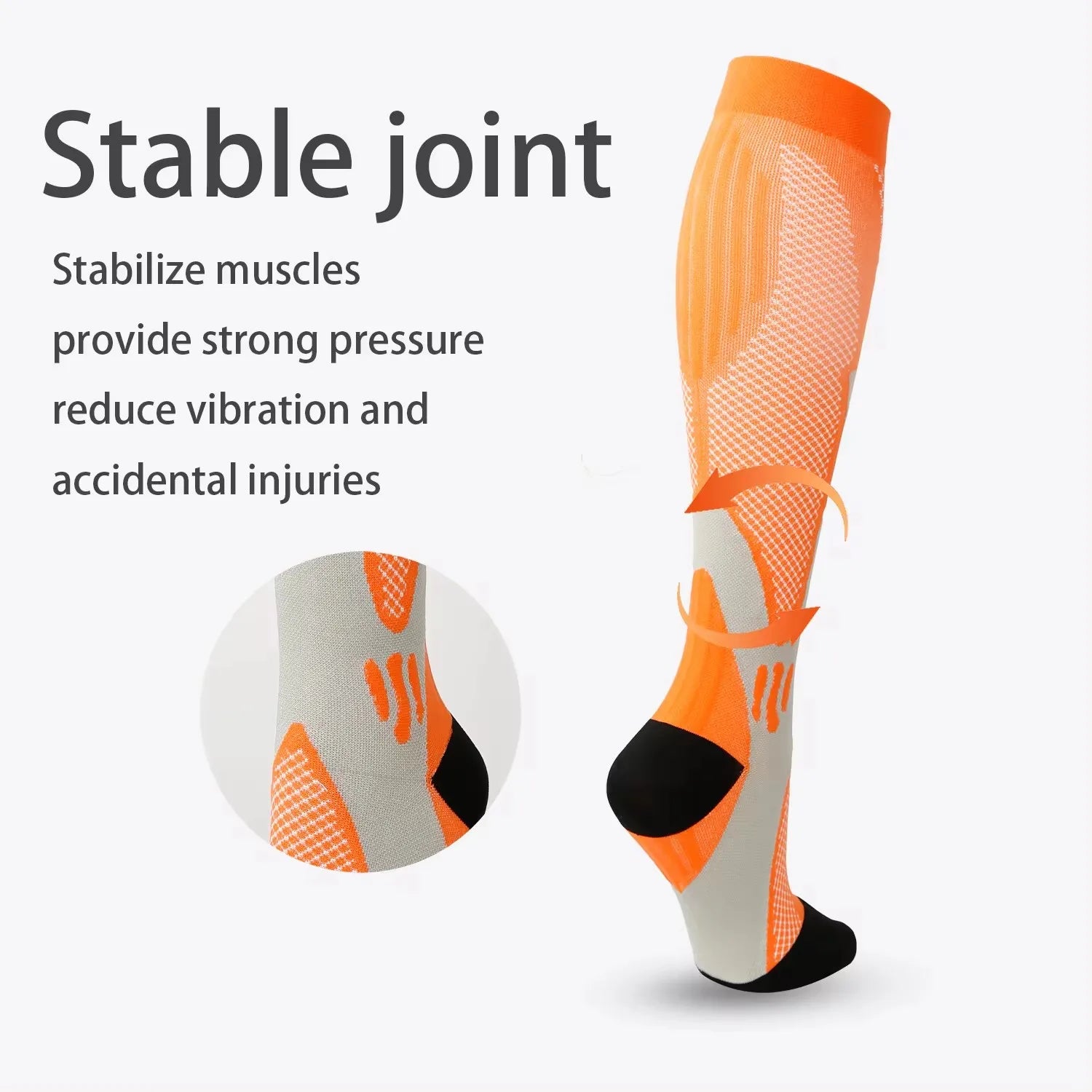 1PAIR Compression Socks Sport Socks Medical Nursing Stockings Prevent Varicose Veins Socks Pregnancy Nursing Athletic Soccer SOX.