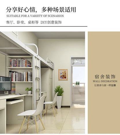 Matte PVC Vinyl Self Adhesive Wallpapers Furniture Renovation Films White DIY Decorative Kitchen Cabinet Waterproof Wall Sticker