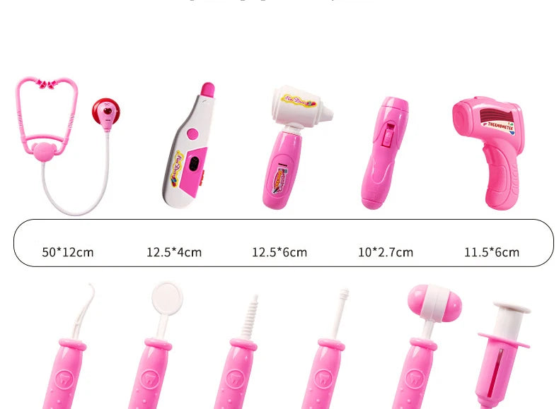Children Doctor Play Set Simulation Nurse Toy Doctor Accessories for Kids Home Play Toys Doctor Set Toy Gift for Kids Boys Girls.