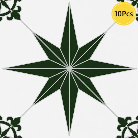 1pc/10pcs Floor Tile Sticker Self Adhesive Floor Sticker Vinyl Non-slip Floor Tile Sticker Wall Sticker Waterproof 20cm x 20cm