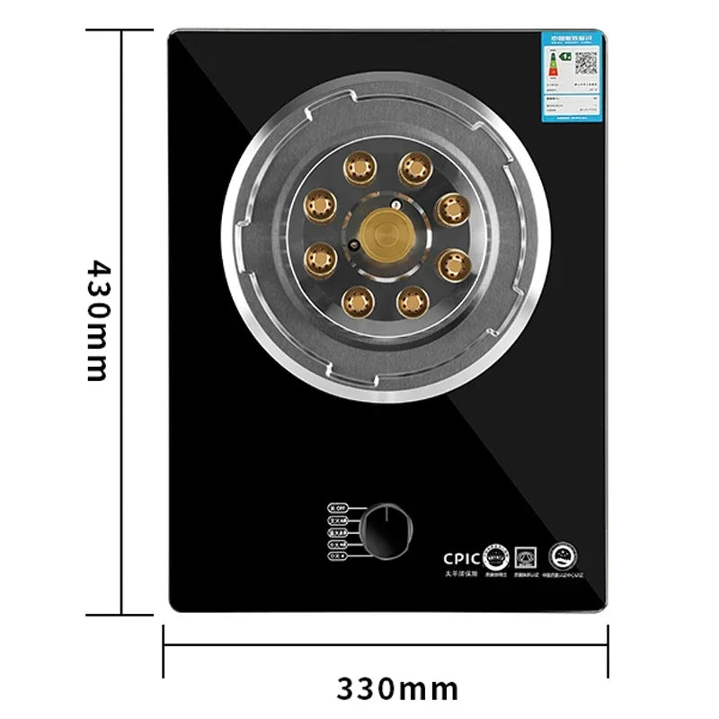 5.2Kw Gas Stove Single Stove Liquefied Petroleum Gas Desktop Embedded Single Natural Gas Gas Stove Household Fierce Fire.