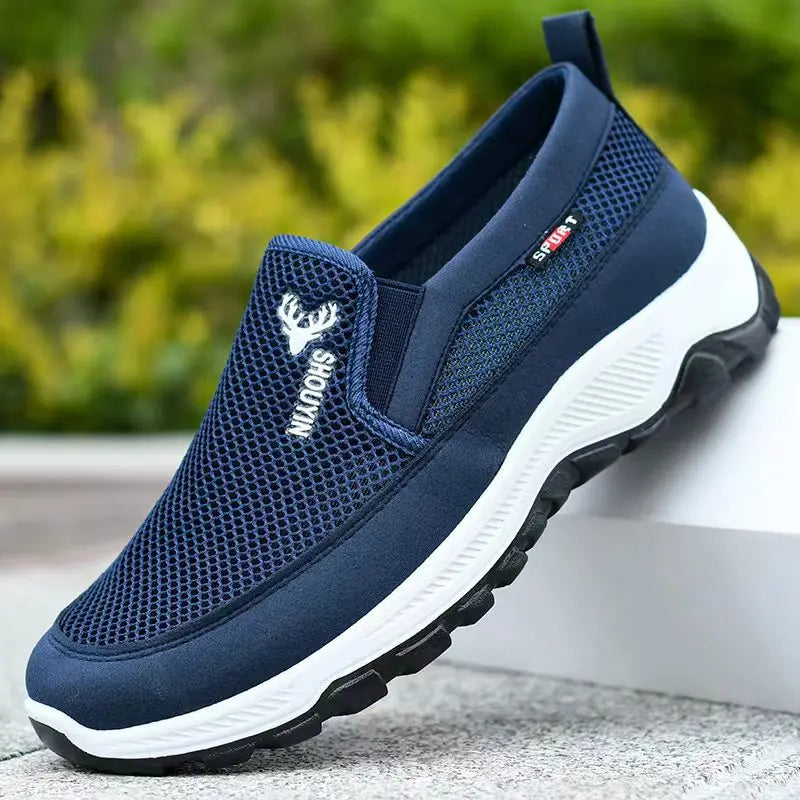 Men's Shoes Casual Sneakers Summer Breathable Mesh Waterproof Outdoor Slip On Flats Affordable Free Shipping Shoes
