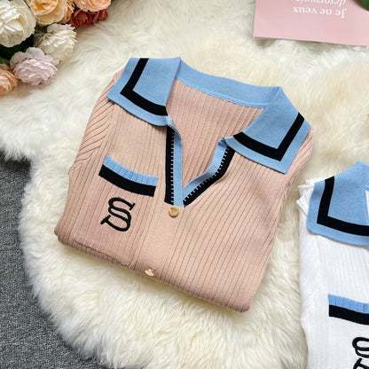 YuooMuoo 2023 Neue Sommer Frauen Gestrickte Lange Kleid Elegante Stickerei Dünne Elastische Bodycon Pullover Kleid Büro Dame Vestidos.