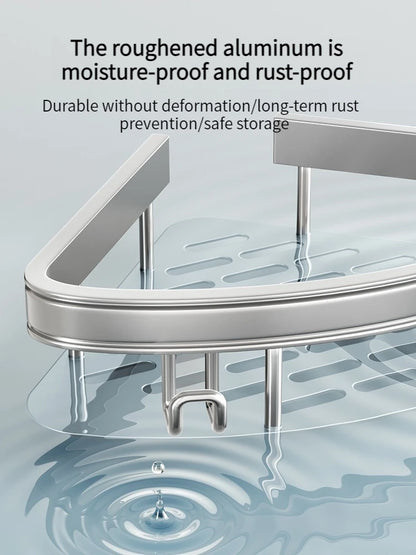 Yun jie ya Free Punch Bad Lager regal Kleiderbügel WC Eck regal Veranstalter Wand Dusch regal Wohn accessoires