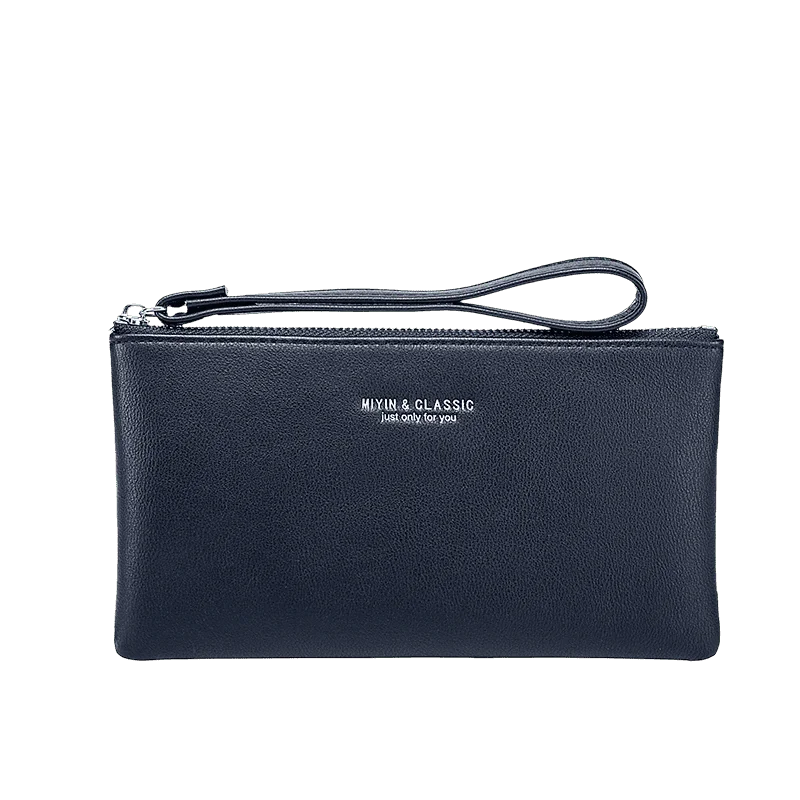 MIYIN Women's Purse long ultra-thin credit card bag minimalist zero purse thin large capacity zipper hold bag handbag purse girl