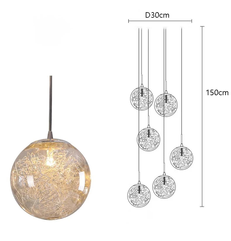 Moderne Speisen Esszimmer Pendelleuchten Innenbeleuchtung Deckenleuchte Hängeleuchte LED Kronleuchter dekorative Innenbeleuchtung