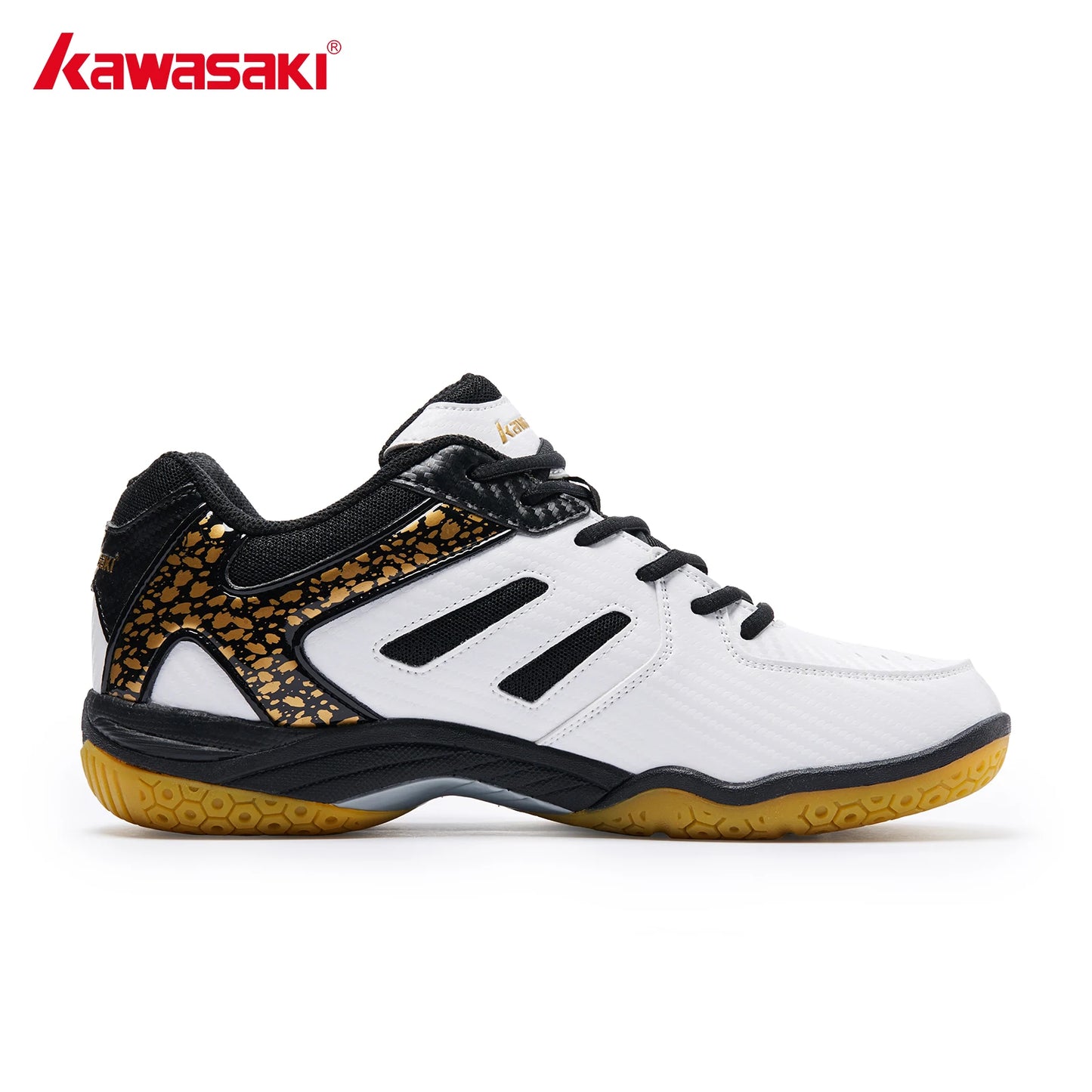 Kawasaki New Badminton Shoes Sneakers Mens Tennis Breathable Anti-Slippery Sport Shoes for Men Women K-065D