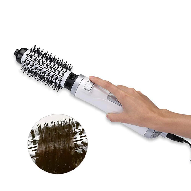 Hot Selling Automatic Rotating Hot Air Brush 2-In-1 Hair Salon Comb Straight Hair Brush And Portable Home Hot Air Comb.
