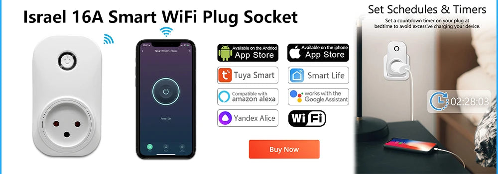 LoraTap WiFi Kessel Warmwasserbereiter EU US IL Schalter Tuya Smart Life App Fernbedienung Energieüberwachung Stimme Google Home Alexa.