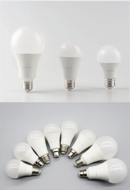 5 stücke E27 Led-lampe Lampen AC 220 V 110 V Glühbirne Real Power 20 W 18 W 15 W 12 W 10 W 9 W 8 W Lampada Wohnzimmer Hause LED Bombilla