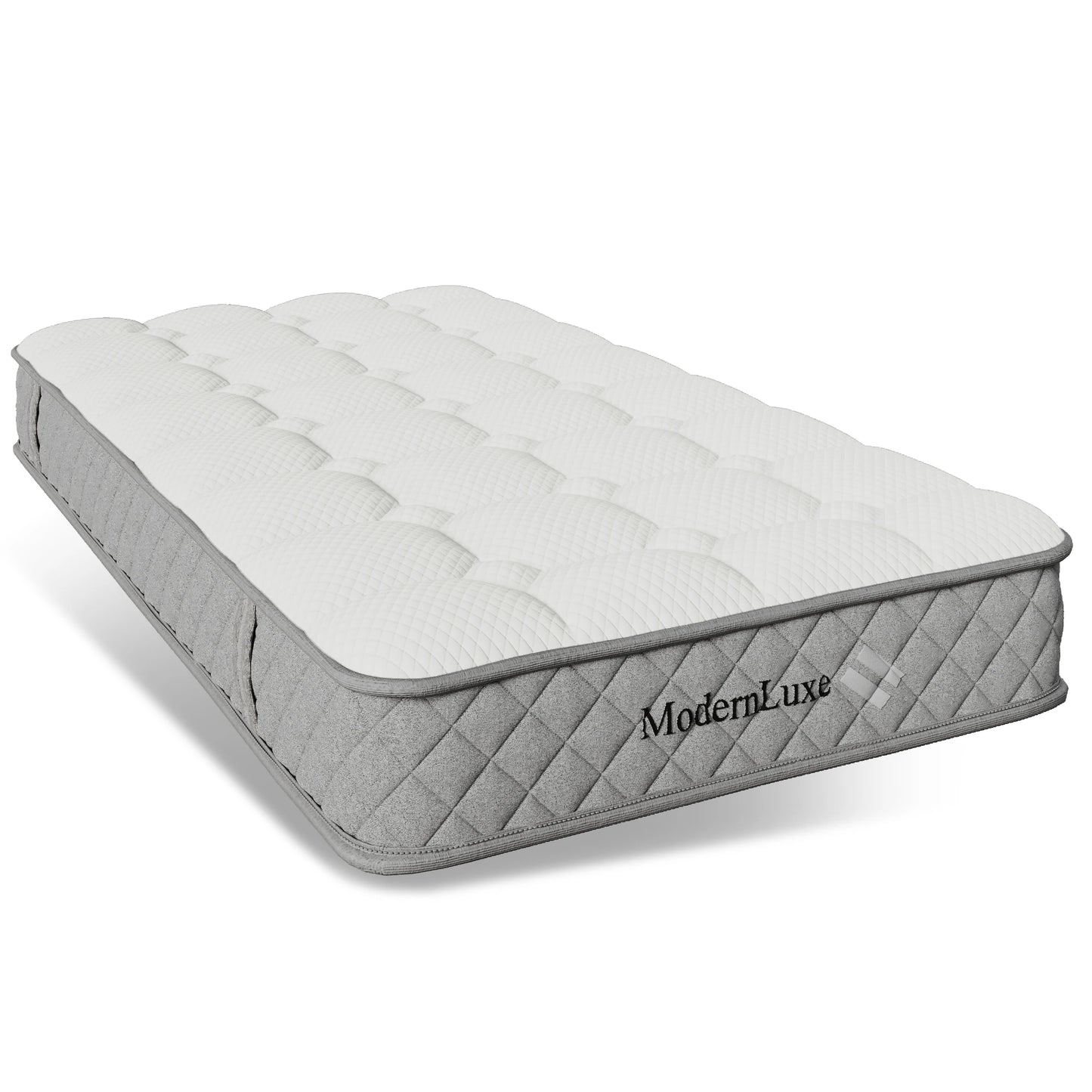 Orthopädische Kaltschaummatratze, 90 x 200 cm, mit 7-Zonen-Taschenfederkern, Festigkeitstufe H3 (mittelfest)