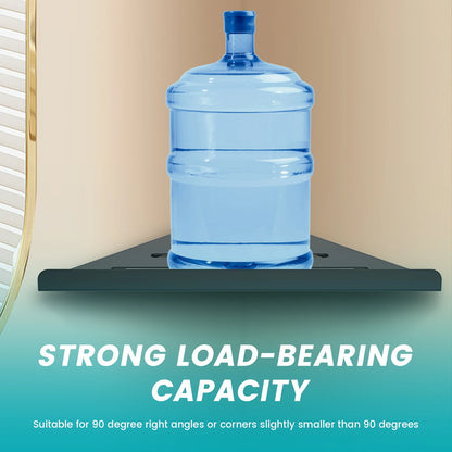 Wandmontiertes Eckregal für die Dusche, ohne Bohren, Eckshampoo aus Edelstahl 304, Körperwäsche, Aufbewahrungsorganisator für Badezimmer, Glasregal