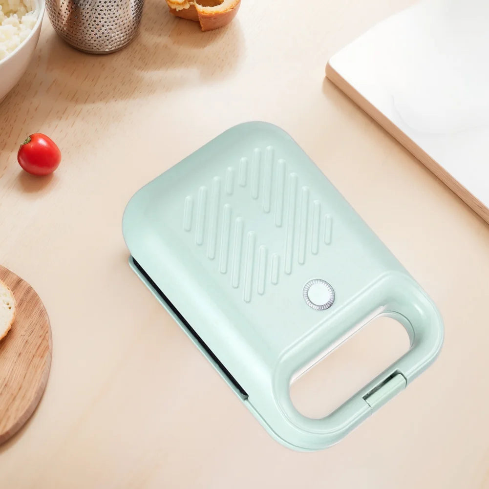 Electric Sandwich Maker Bread Presser with Non-Stick Coating Home Toaster Breakfast Making Machine Kitchen Egg Meat Omelette Pan.
