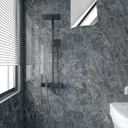 80CM Marble Self Adhesive Waterproof Wallpaper for Bathroom Wall Deocr Kitchen Oil Proof Mould-Proof Wall Stickers Home Decor