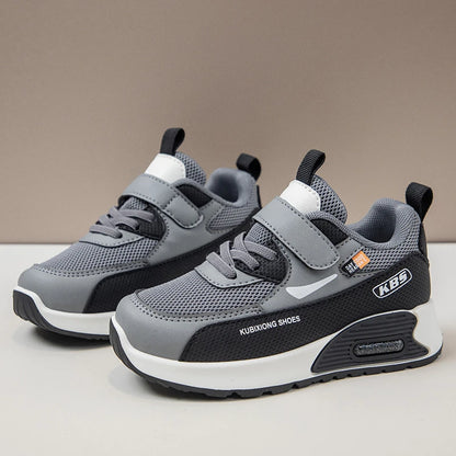 Autumn Girls Sneakers Mesh Fashion Soft Sole Outdoor Non-slip Children Casual Shoes Running Basketball Boy Sport Shoe Size 26-37.