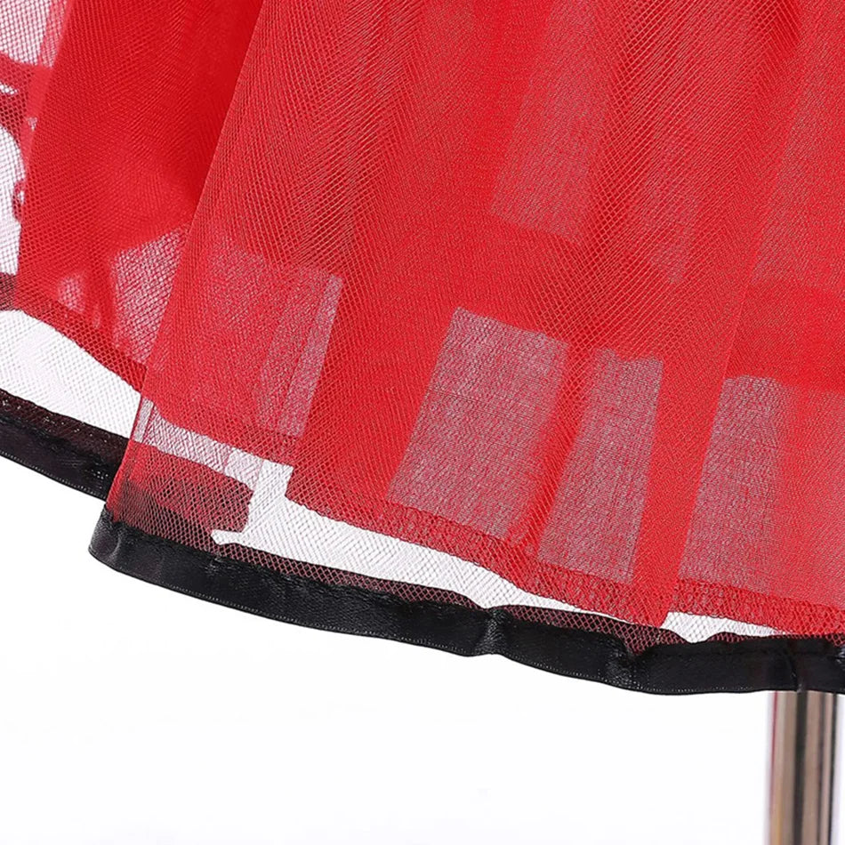 Disney Minnie Maus Polka Dot Kleid Mädchen Rosa Rot Sommer Kleidung Kinder Geburtstag Karneval Weihnachten Party Bogen Mesh Kleid Kostüme.