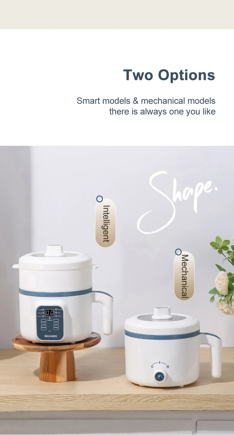 110V/220V Electric Rice Cooker Multicooker Multifunction Pot Mini Hotpot Appliances for The Kitchen and Home Pots Offers.