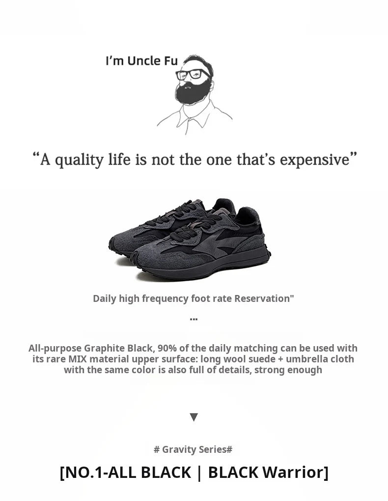 Maden Frühling Vintage Dickbesohlte Patchwork Schwarze Sneakers Lässige atmungsaktive Joggingschuhe Low-Top-Schnürschuhe Sportliche Sommerschuhe.