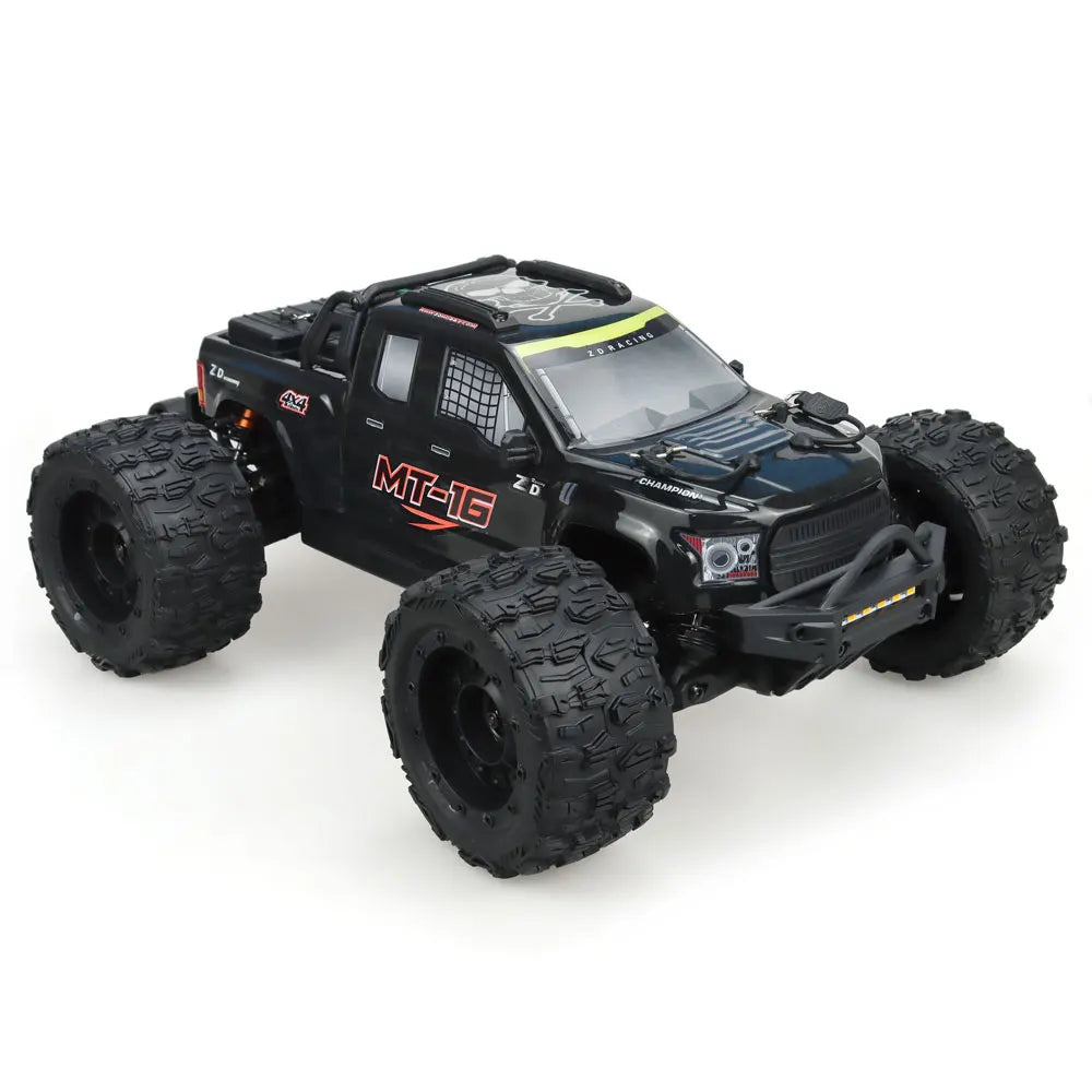 ZD Racing MT-16 1/16 RC Monster Truck Brushless 3S 80km/h 2.4G 4WD RC Car Brushless Truck Remote Control Off Road Car Toys
