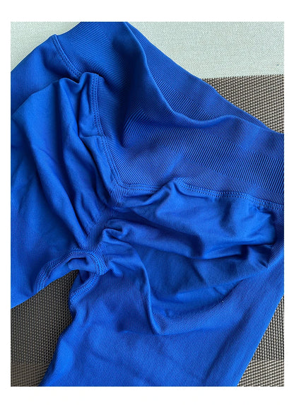 TKITK Leggings Women Seamless Sports Yoga Pants Low Ribbed Band Gym clothes Fitness Workout wear Scrunch Bum Tights.