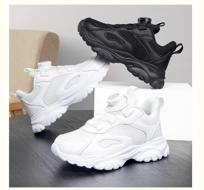 New Style Kids Mesh Shoes Boys Breathable Sports Shoes Girls Fashion Casual Shoes Non-Slip Sneakers Children Light Running Shoes.