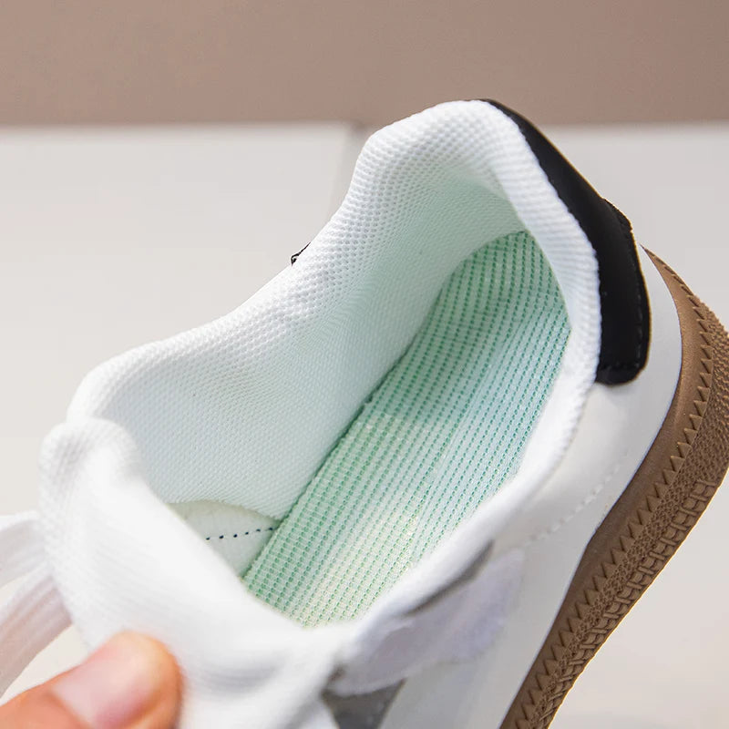 Children Tennis Shoes 2025 New Simple Kids Sneakers for Girls Patchwork Non-slip Boys Causal School Running Sneakers Non-slip