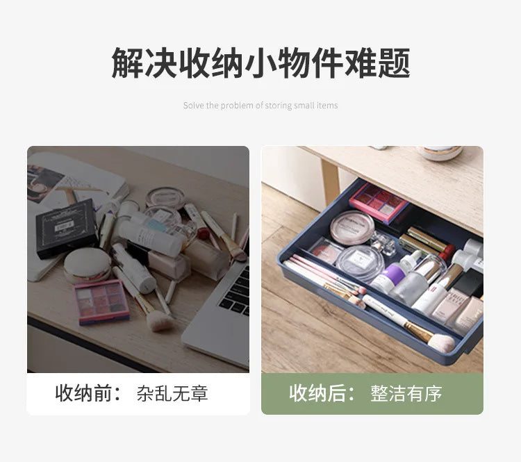 Wandmontierte Flip-Aufbewahrungsbox für das Badezimmer, nicht perforierte Aufbewahrungsbox für Wattestäbchen