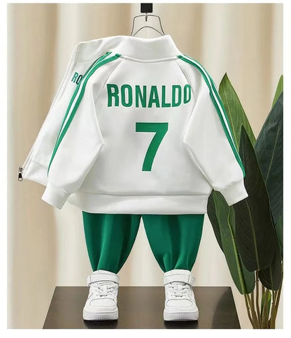 Children Clothing Set Boy Clothes Spring Suit Baby Sets Cute Cotton Coat Pants Kids Soft Tracksuit With Bag 2-10Y 2024 New.