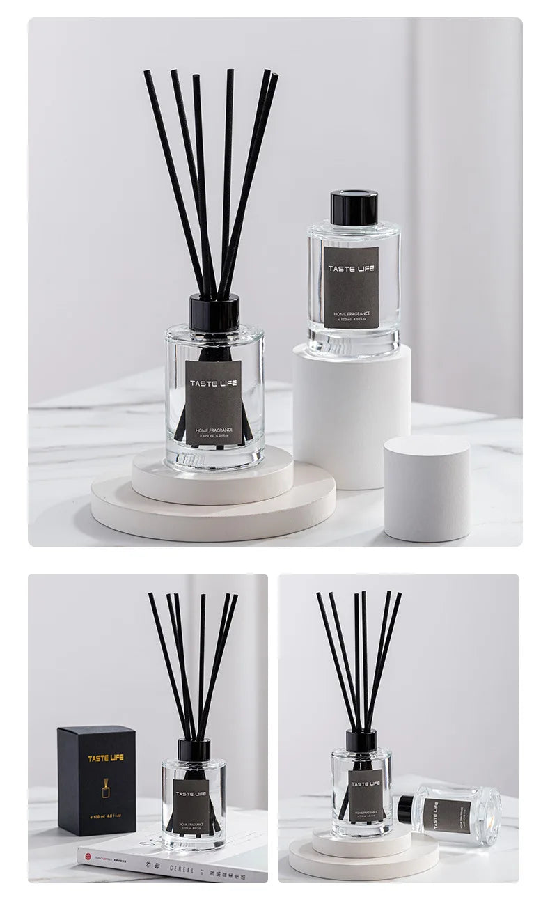 Fire-free aromatherapy 120ml essential oil Hotel home air continuous fragrance Toilet deodorant mosquito repellent aromatherapy.