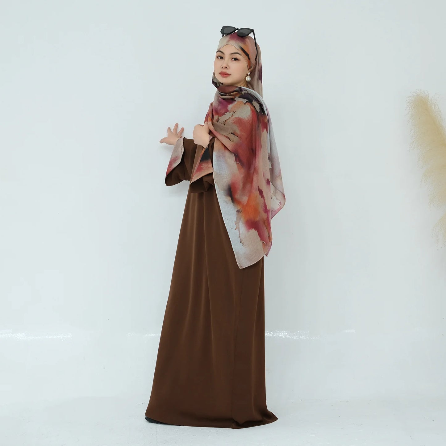 Ramadan Arabic Women Muslim Modest Dress Elegant Dubai Hijab Abaya 2025 Spring Summer Islam Outfit Clothing Fashion Turkey Gown.