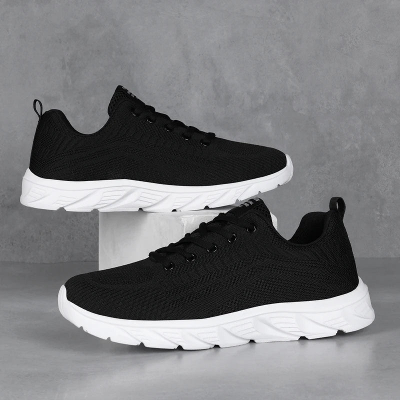 YRZL Lightweight Running Shoes Breathable Non-Slip Running Shoes Men Comfortable Sneakers Outdoor Sports Soft Wear-Resistant.