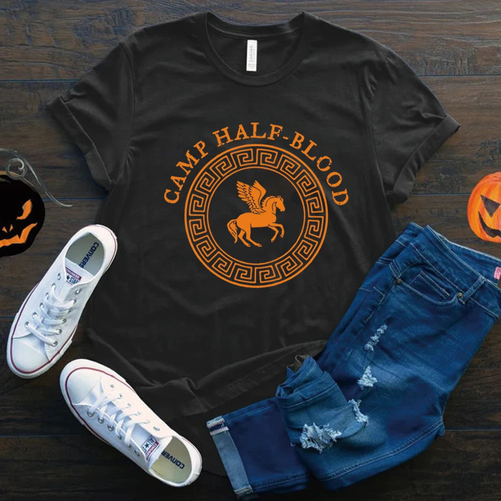 Camp Jupiter T-Shirt Camp Half-Blood Shirt Percy Jackson Shirtsc Unisex Graphic T Shirts Gothic Short Sleeves Tops Harajuku Top.