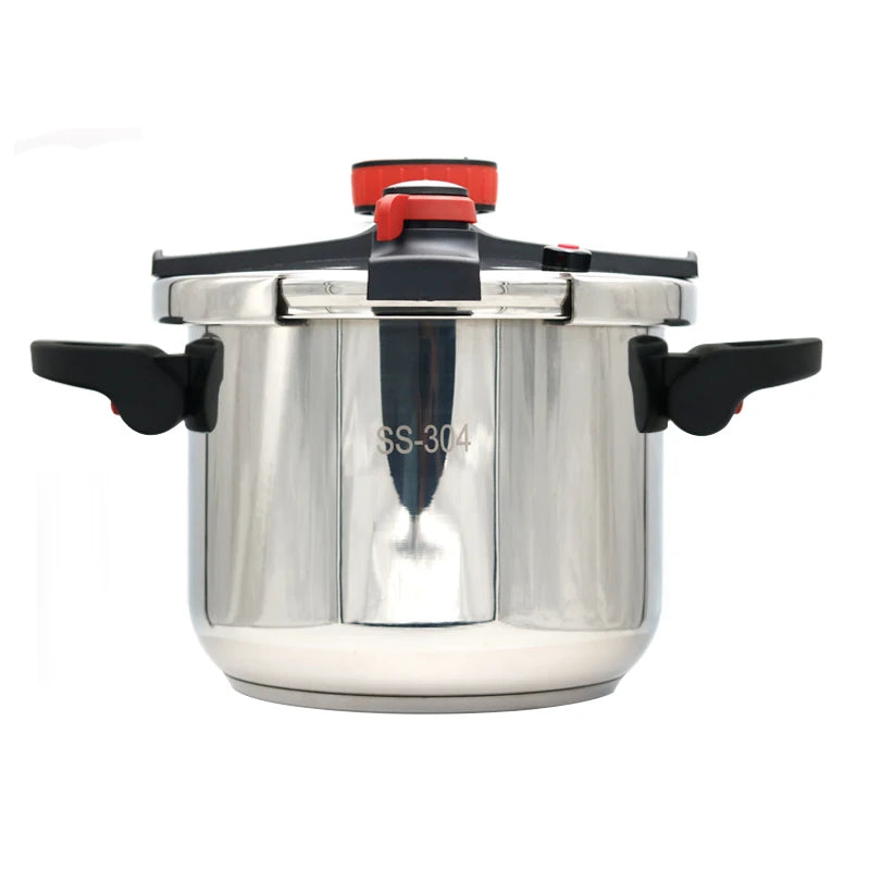 AIWILL 2L/6L/8L 3Gear Pressure Cooker 304 Stainless Steel Multifunctional Pressure-Limited Explosion-proof Quickly Cooking.