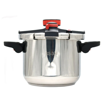 AIWILL 2L/6L/8L 3Gear Pressure Cooker 304 Stainless Steel Multifunctional Pressure-Limited Explosion-proof Quickly Cooking.