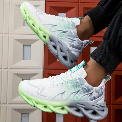 YRZL Womens Sneakers Lightweight Summer Woman Casual Sports Shoes Men Breathable Jogging Trainers Walking Tenis Ladies Shoes.