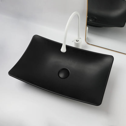 KEMAIDI Waschbecken-Set für Badezimmer, blaues Waschbecken, Deckmontage, Waschtisch-Waschbecken mit einem Griff, Aufsatzwaschbecken-Wasserhahn-Kombination