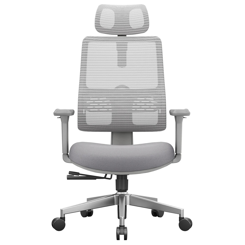 NEWTRAL MAGICH003 Ergonomischer Bürostuhl, automatisch ausgestellte Rückenlehne, adaptive Unterrückenstütze, Sitztiefe mit verstellbarer Kopfstütze