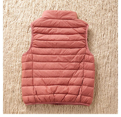 12 Farben 90% weiße Enten Daunen Frauen ärmellose Jacken 2023 Neuankömmlinge weibliche ultraleichte packbare Weste Frauen Mäntel