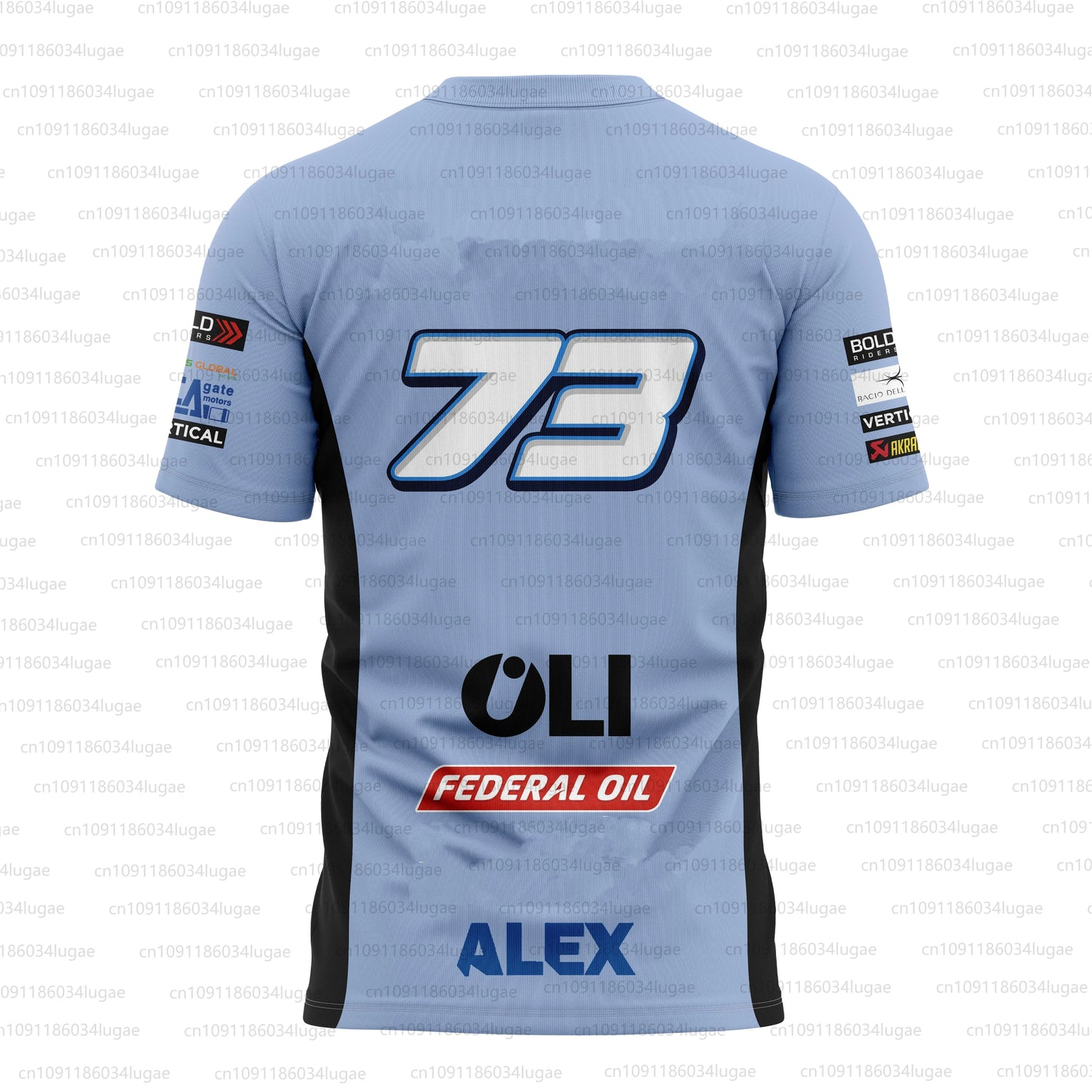 2025 Men's Women's Limited Edition Outdoor Sports Marc Mírquez Salute Design Breathable Leisure Retro Racing T-shirt O Neck Top.