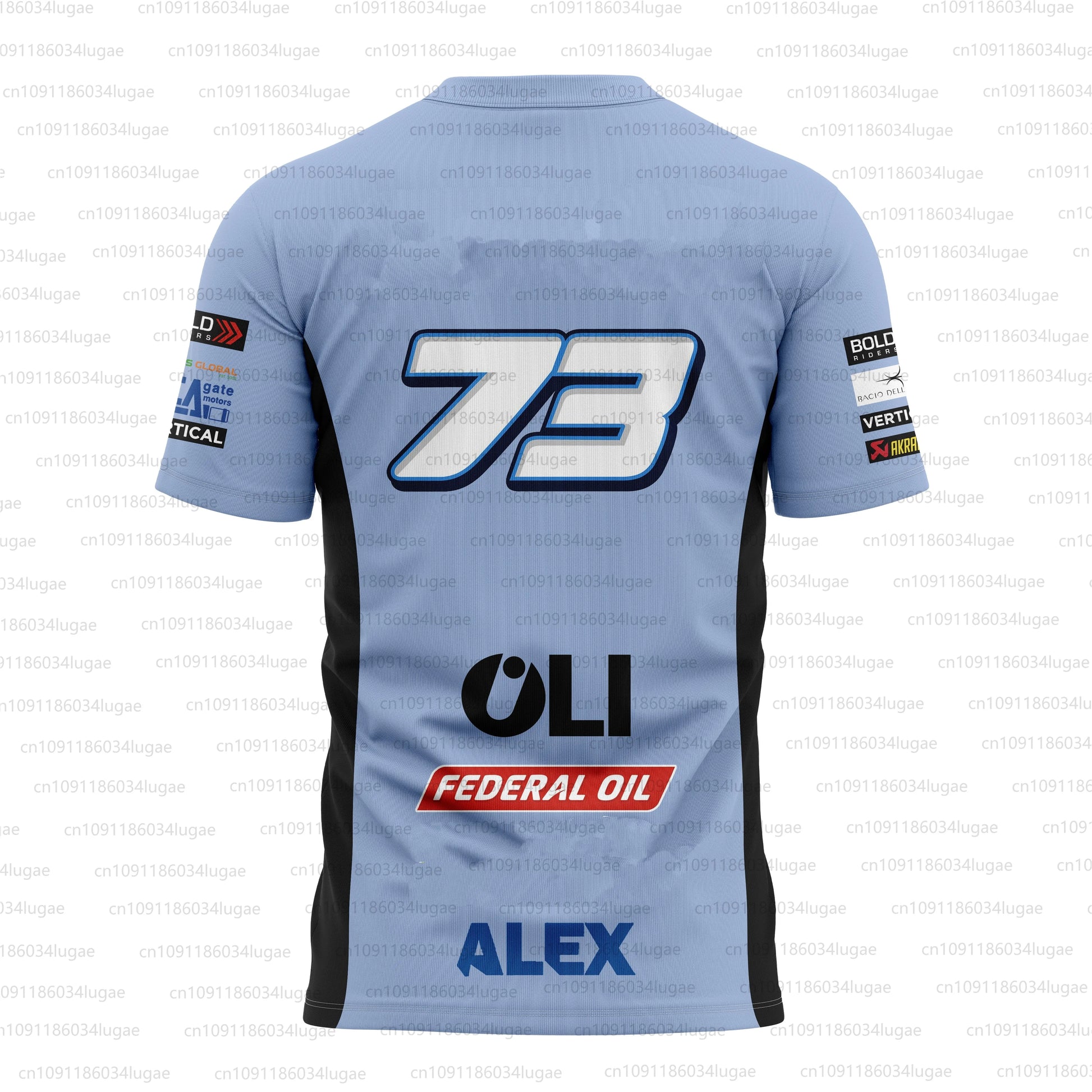 2025 Men's Women's Limited Edition Outdoor Sports Marc Mírquez Salute Design Breathable Leisure Retro Racing T-shirt O Neck Top.