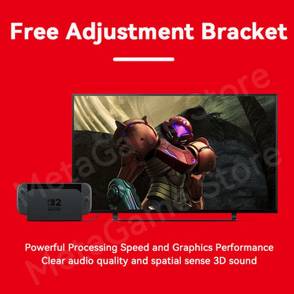 EU Ship Nintendo Switch 2 With Mario Kart World NS2 Handheld Game Console 7.9-inch LCD 1080P Magnetic Design NS2 Nintendo Switch.