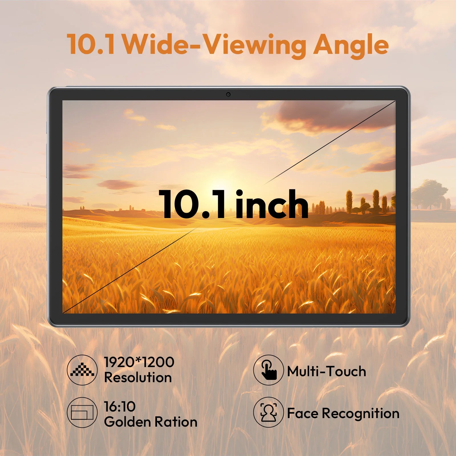 XGODY Newest P60 PRO Tablet Android 15 24GB(8+16)+256GB Octa core Dual SIM 4G LTE Free Keyboard Case/Charger 10.1 inch 8000mah.