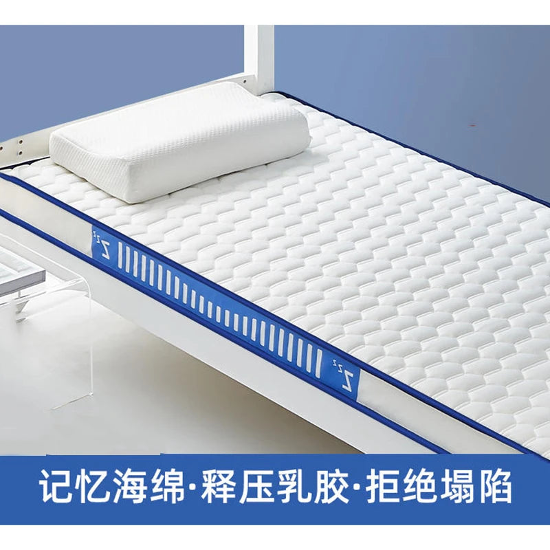 Latex Memory Baumwolle Matratze Kissen für Heim kinder Tatami Matte benutzer definierte Studenten wohnheim einzelne 90x190 Matratze