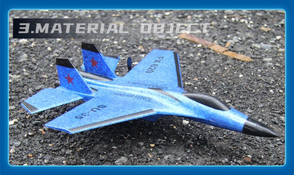 RC Foam Aircraft SU-35 Plane 2.4G Radio Control Glider Remote Control Fighter Plane Glider Airplane Foam Boys Toys for Children.