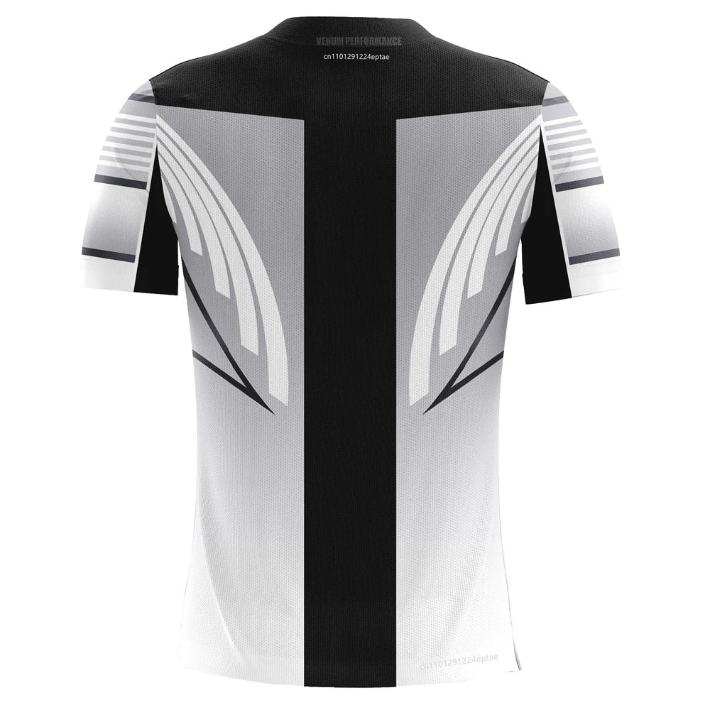 Men's Training UFC Breathable Sportswear T-shirts Outdoor Male Leisure Short-Sleeved Jersey Boys Running Fitness Tops.