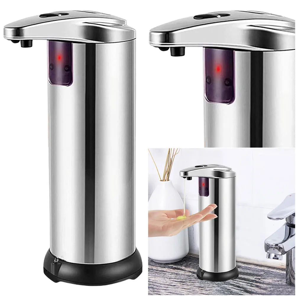 Automatic Soap Dispenser Touchless Liquid Hand Soap Dispenser Dish Soap Dispenser Electric Soap Dispenser for Kitchen Bathroom